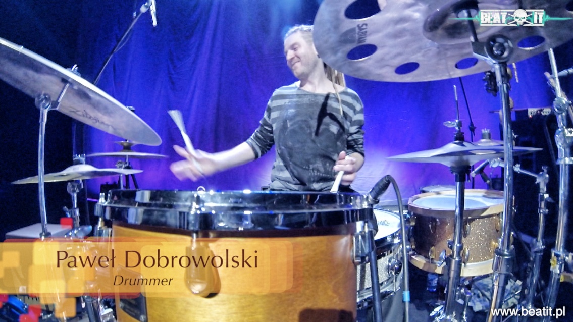 Paweł Dobrowolski drum solo