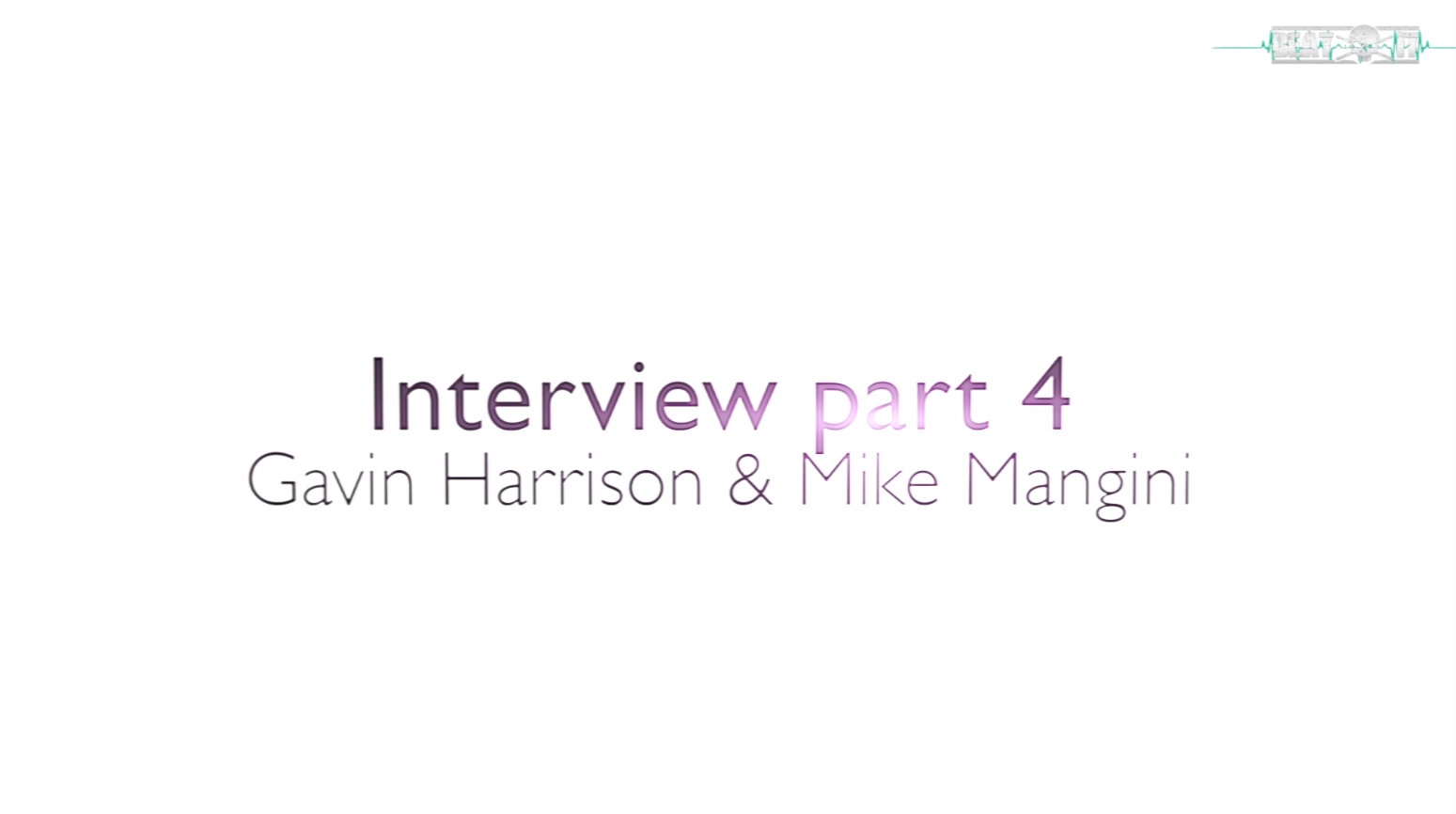 G. Harrison & M. Mangini Interview, Pt. 4
