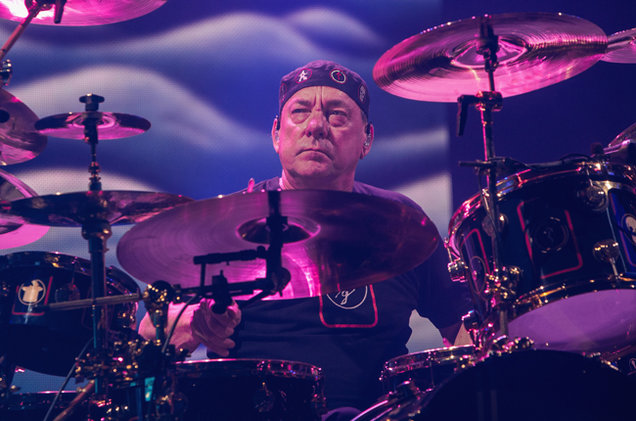 play neil peart from rush drummer