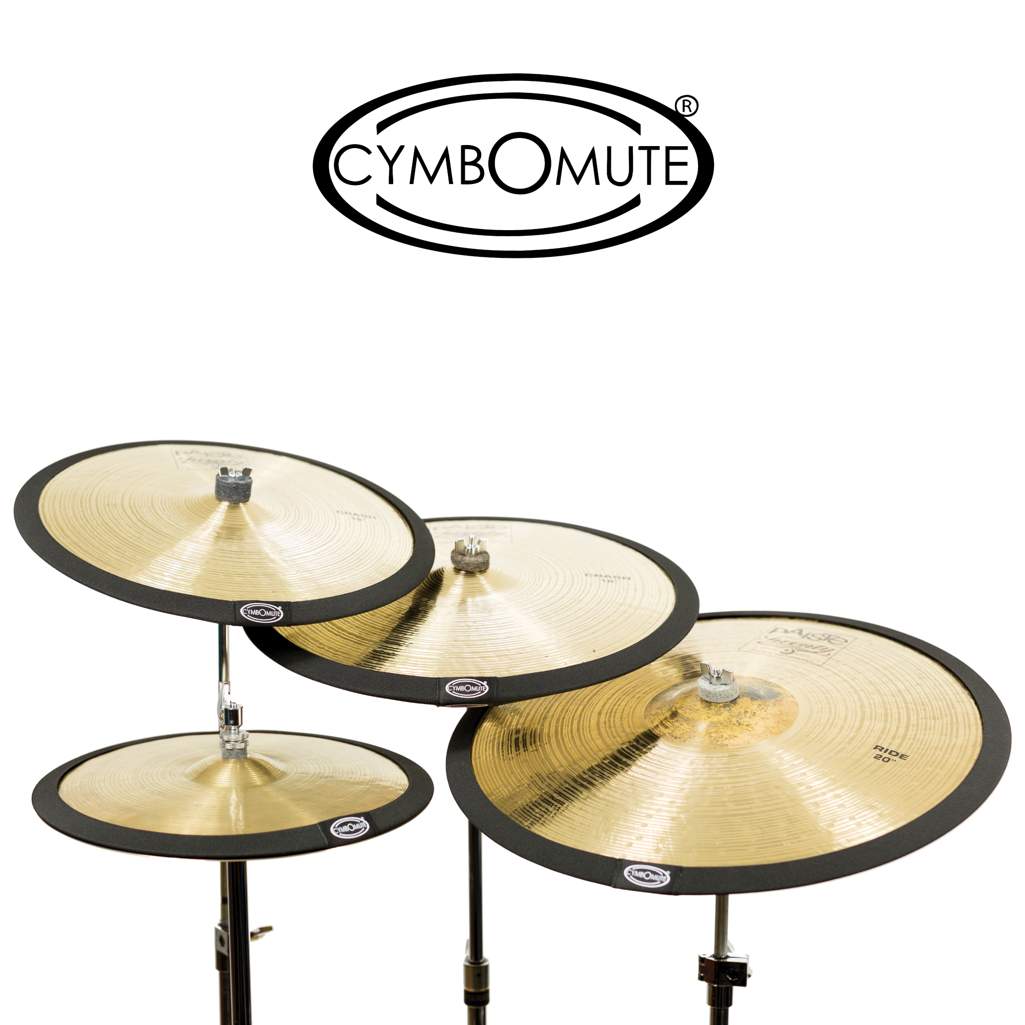 New cymbal practice mutes by Cymbomute