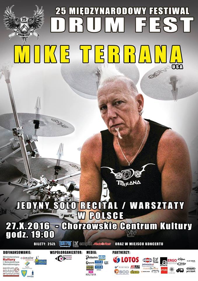 Mike Terrana is coming to town