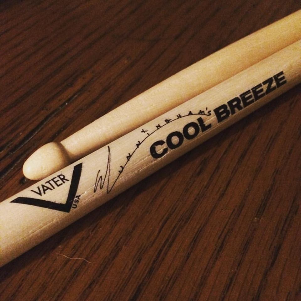 Vater Cool Breeze- new Abe Cunningham signature drumsticks