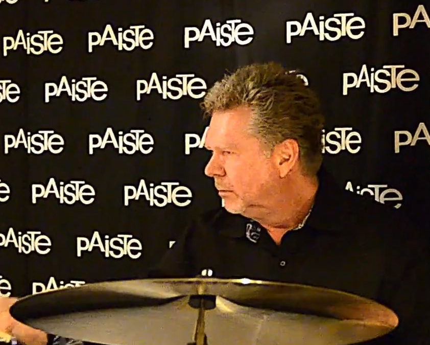 NAMM Show 2017: John JR Robinson presents Paiste Cymbals