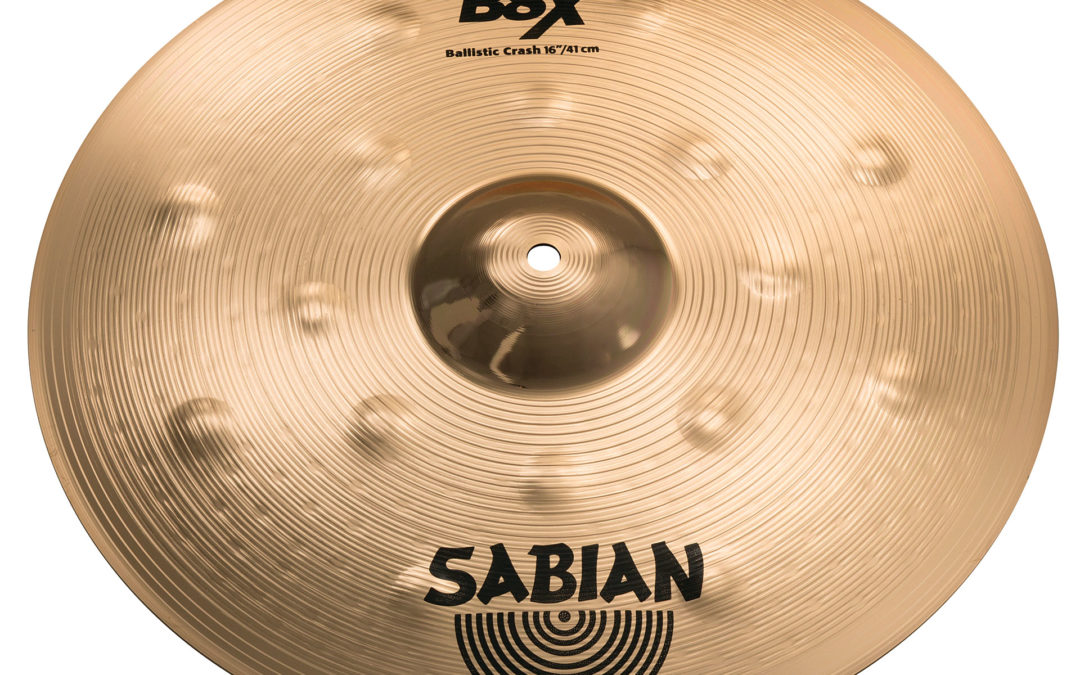 Sabian expand the B8X cymbal series