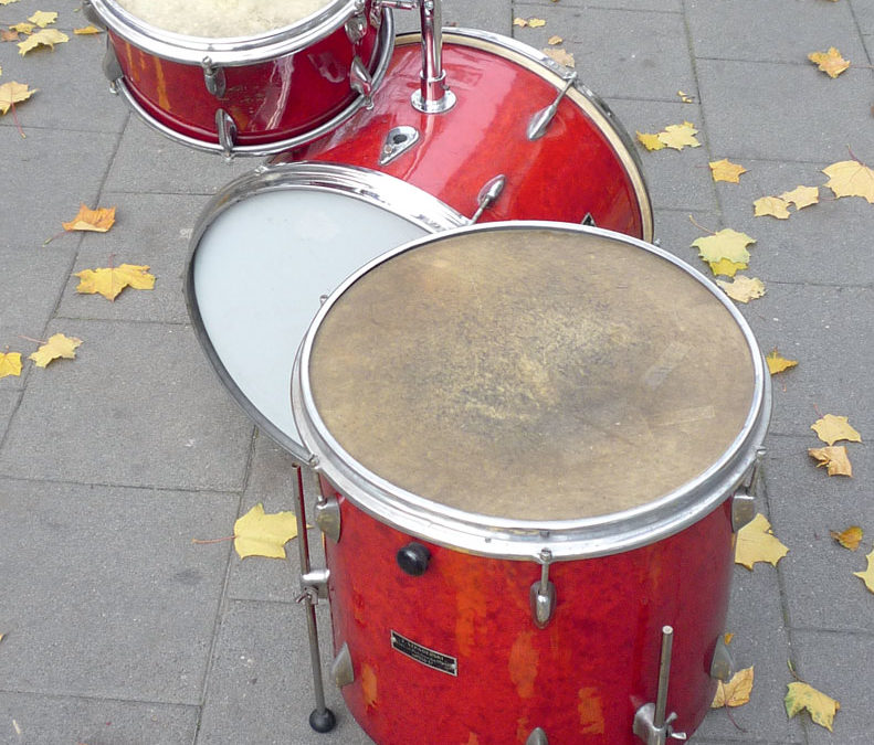 Museum piece: Szpaderski drum kit