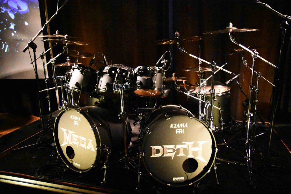Dirk Verbeuren's drum kit