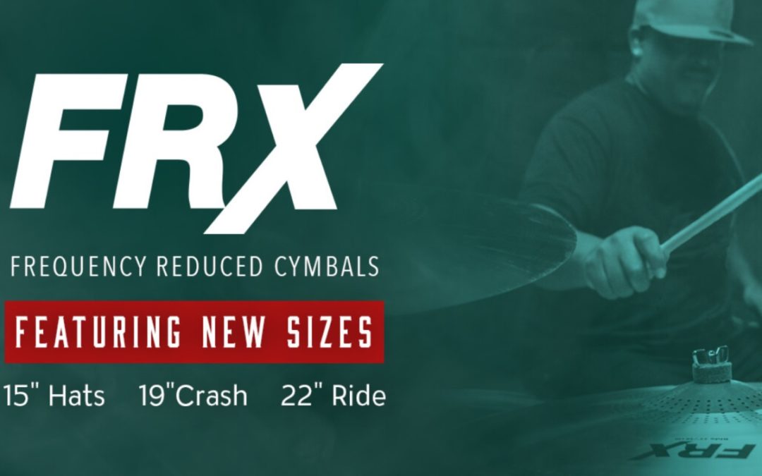 SABIAN Boosts its line of FRX Cymbals
