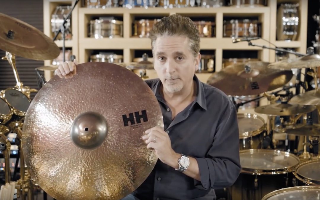 New Sabian HH Sessions Ride Cymbal signed by Todd Sucherman