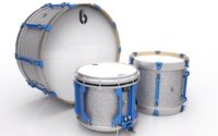 British Drum Co. - Axial Series Pipe Band Drums