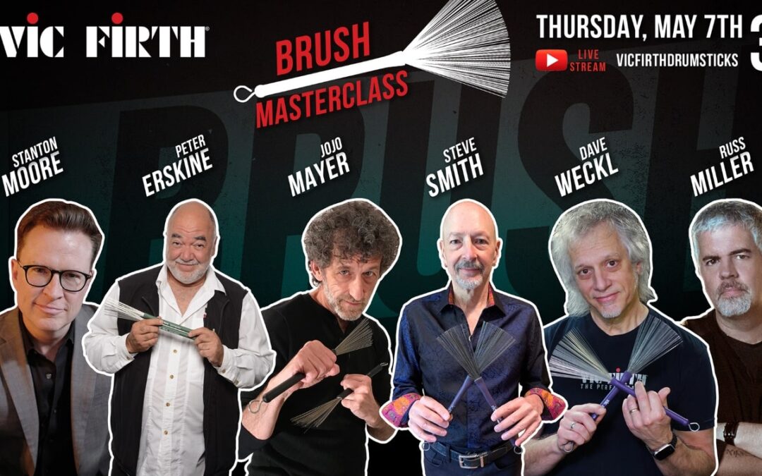 Online Brush Masterclass from Vic Firth