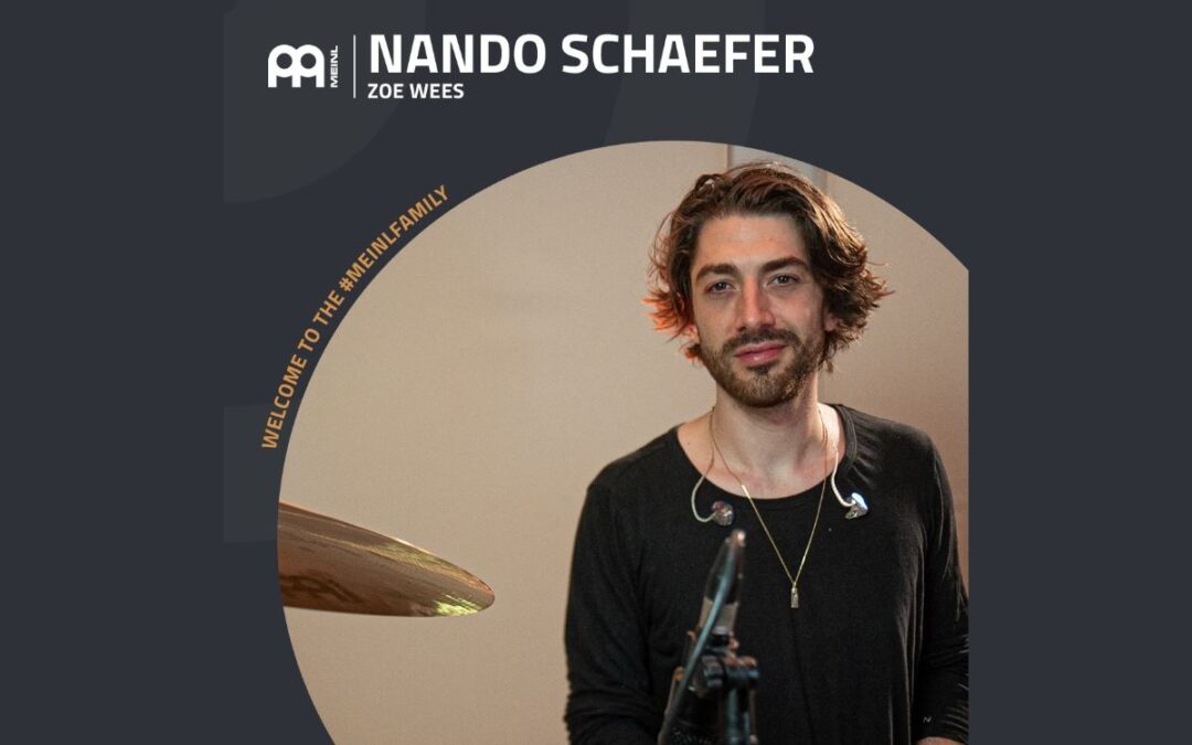 Nando Schaefer joins Meinl Cymbals family!