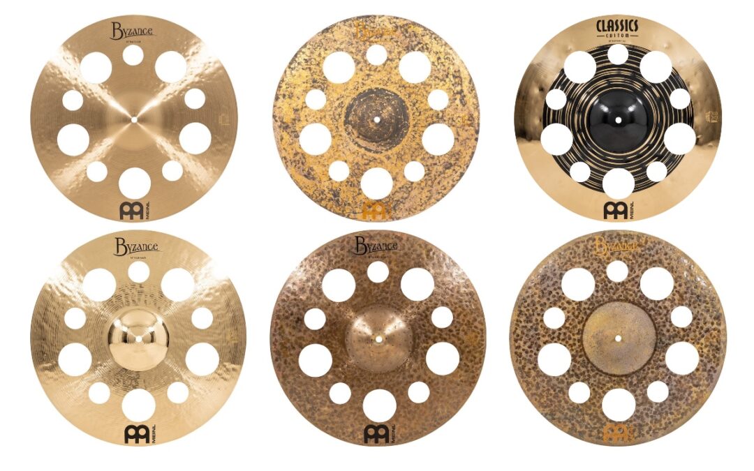 New holey crashes from Meinl Cymbals