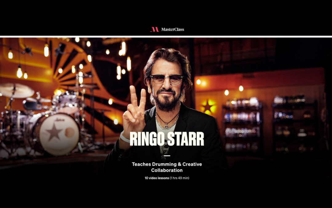 Online masterclass with Ringo Starr