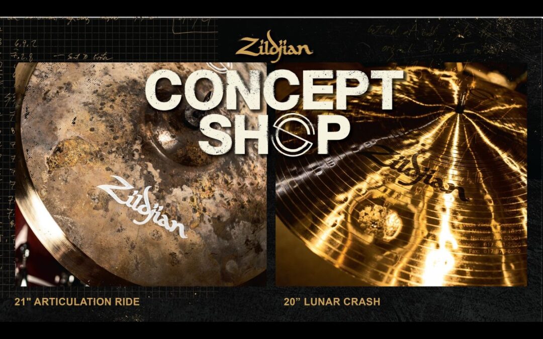 New Zildjian Concept Shop limited edition cymbals