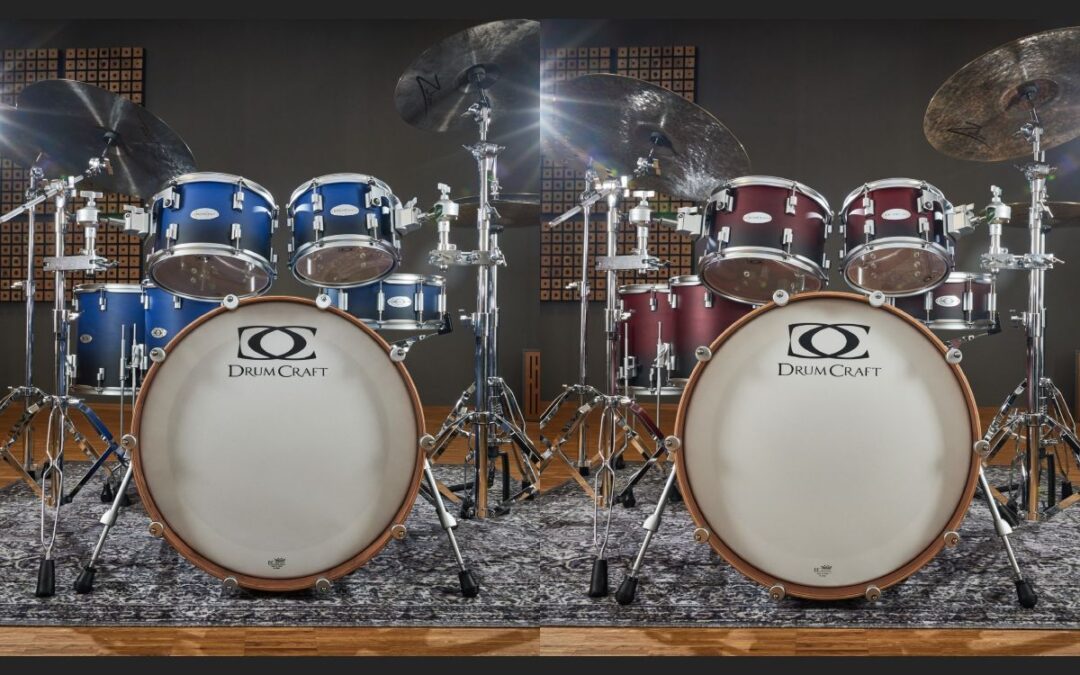 New DrumCraft Series 6 finishes