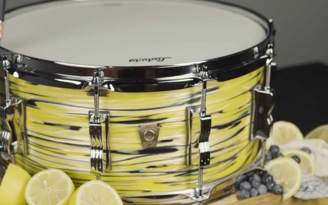 New Oyster Pearl finish from Ludwig