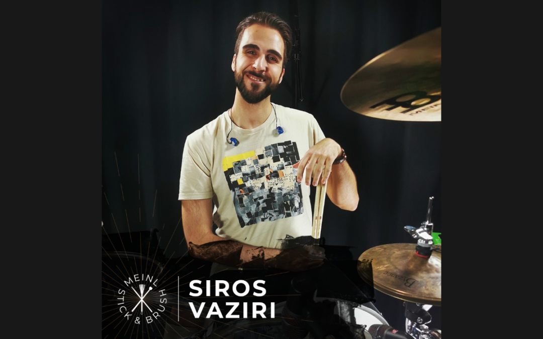 Siros Vaziri joins Meinl Stick & Brush family