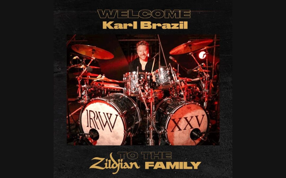 Karl Brazil joins Zildjian family