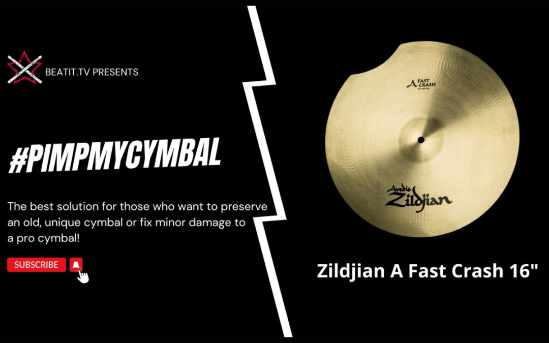 Pimp my cymbal: 16″ Zildjian A Fast Crash | TEST BEATIT