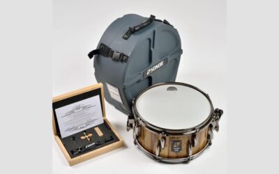Sonor Limited Edition One of a Kind Black Limba Snare