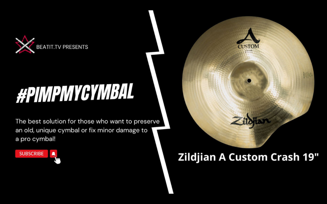 Pimp my cymbal: 19” Zildjian A Custom Crash | TEST BEATIT