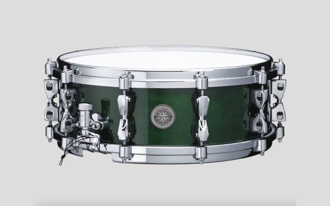 Tama Starphonic Emerald Figured Maple Limited Edition Snare Drum