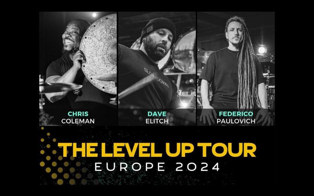 C. Coleman, D. Elitch and F. Paulovich to start a European drum clinic tour