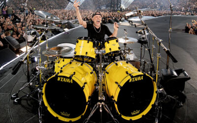 Lars Ulrich 40th Anniversary Tama Drum Kit