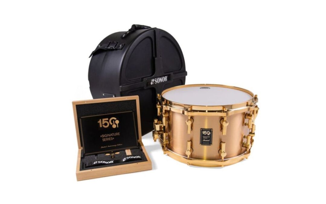 150th Anniversary Sonor Signature Cast Bronze Snare