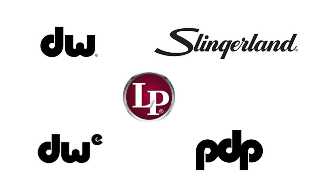 New products from DW, LP, DWe, PDP and Slingerland