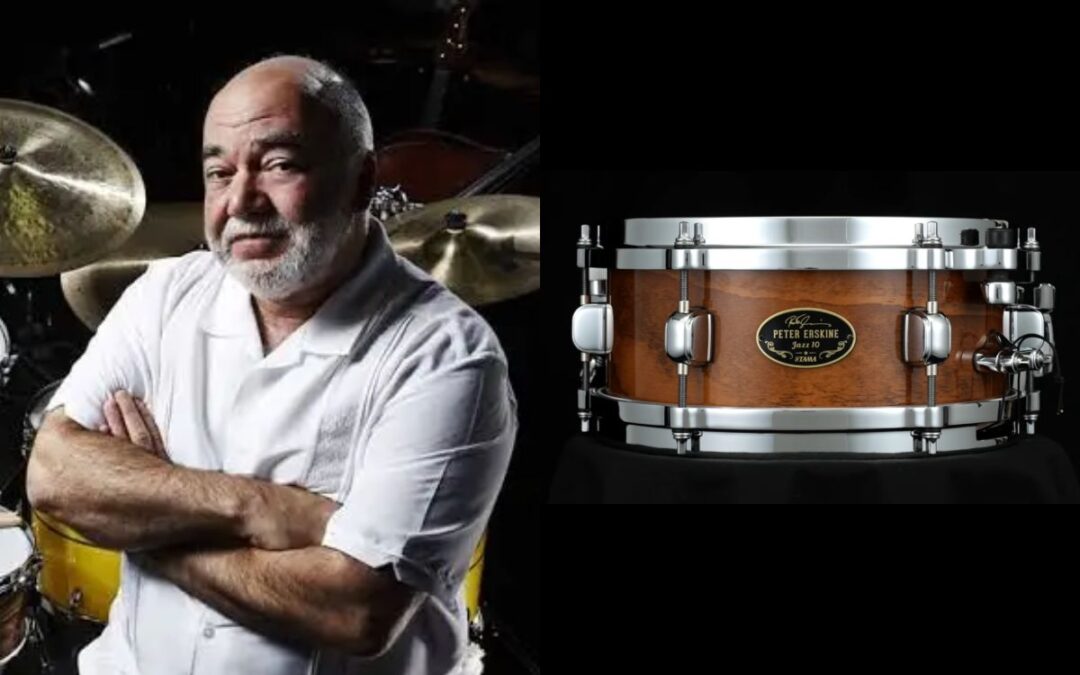 New Peter Erskine signature snare