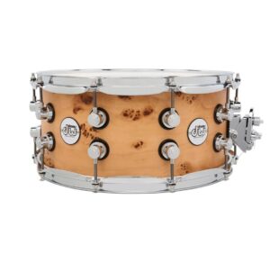 DW Design Mapa Burl over Birch Snare 1